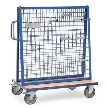 Werkstückwagen, Ladefläche 1200x800mm, zweiseitig
