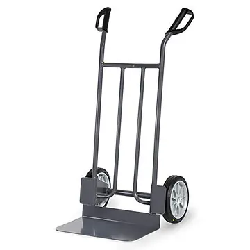 ESD-Stahlrohrkarren 250 kg, Höhe 1150 mm, breite Schaufel