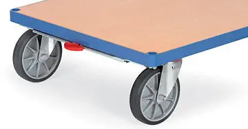 Mehrpreis "Totalstop" - Ein Pedal stoppt 2 Rollen. VIDEO beachten
