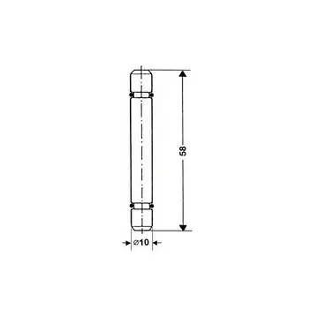 Klemmzapfen Ø10 x 29mm